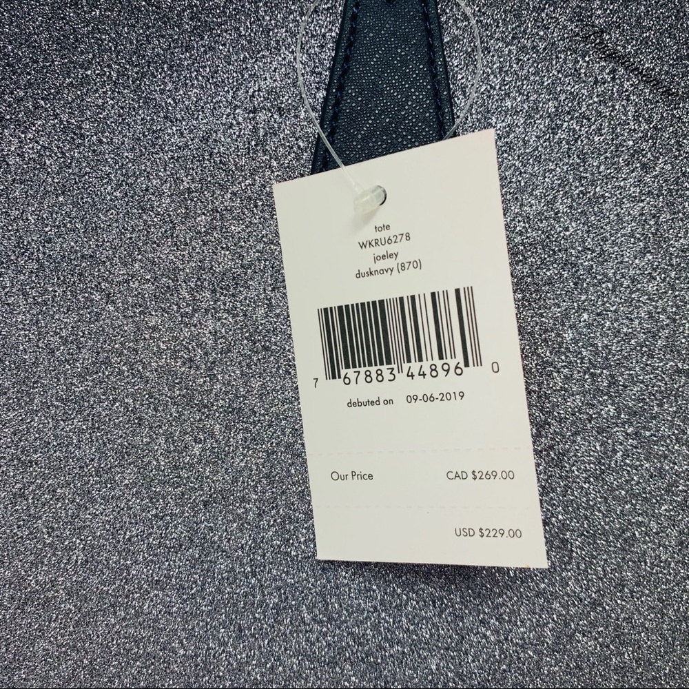 - Holiday Dusk Navy Kate spade joeley Tote Glitter - Picture 5 of 8